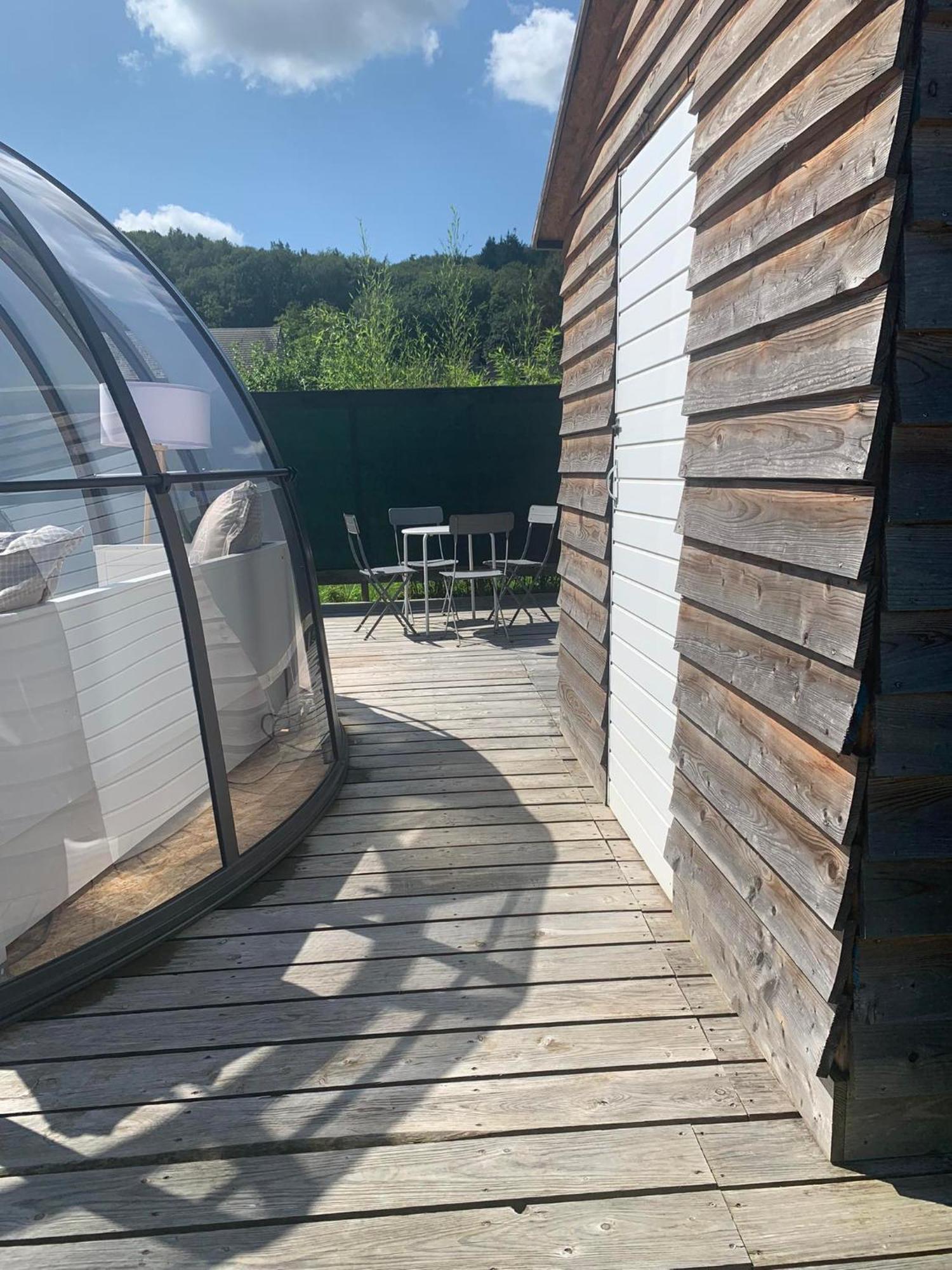 Luxury tent La Bulle De Mont *